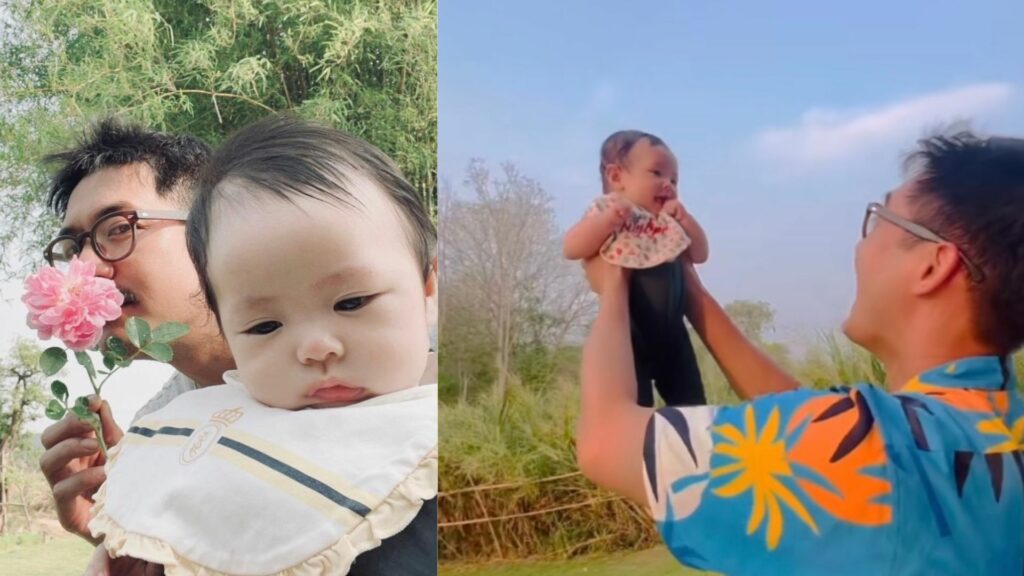 เวียร์ กับลูกสาวในชีวิตแบบเรียบง่าย